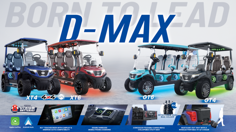 HDK D-MAX 4-Seater: Power, Comfort and Resort-Ready Features